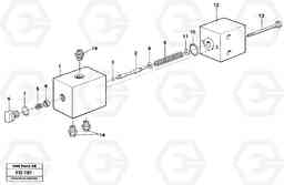 34086 Pressure reducing valve, oscillating system EW150 ?KERMAN ?KERMAN EW150 SER NO - 318, Volvo Construction Equipment