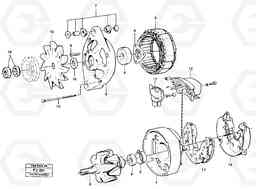 16639 Alternator EW150 ?KERMAN ?KERMAN EW150 SER NO - 318, Volvo Construction Equipment