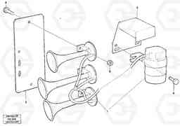 34766 Compressor horn EW150 ?KERMAN ?KERMAN EW150 SER NO - 318, Volvo Construction Equipment