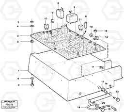 35711 Electrical distribution box EW150 ?KERMAN ?KERMAN EW150 SER NO - 318, Volvo Construction Equipment