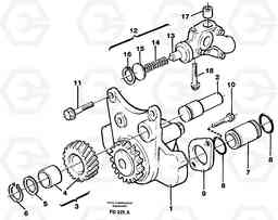 33035 Oil pump EW150 ?KERMAN ?KERMAN EW150 SER NO - 318, Volvo Construction Equipment