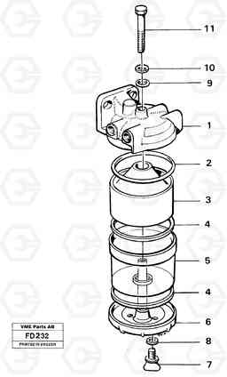 34738 Filter EW150 ?KERMAN ?KERMAN EW150 SER NO - 318, Volvo Construction Equipment