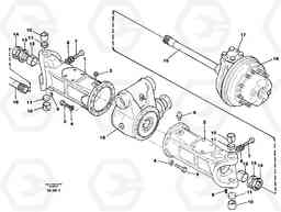 33638 Axle beam EW150 ?KERMAN ?KERMAN EW150 SER NO - 318, Volvo Construction Equipment