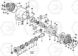 16502 Differential EW150 ?KERMAN ?KERMAN EW150 SER NO - 318, Volvo Construction Equipment