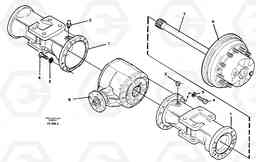 33641 Axle beam EW150 ?KERMAN ?KERMAN EW150 SER NO - 318, Volvo Construction Equipment