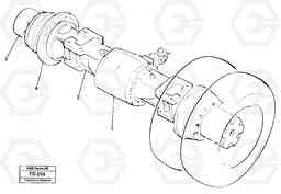 33639 Rear axle EW150 ?KERMAN ?KERMAN EW150 SER NO - 318, Volvo Construction Equipment