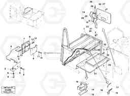 34804 Casing over battery EW150 ?KERMAN ?KERMAN EW150 SER NO - 318, Volvo Construction Equipment