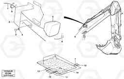 34763 Working lamp on boom, left and right EW150 ?KERMAN ?KERMAN EW150 SER NO - 318, Volvo Construction Equipment