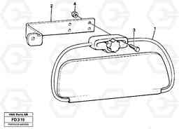 33040 Sun visor EW150 ?KERMAN ?KERMAN EW150 SER NO - 318, Volvo Construction Equipment