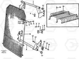 1917 Windscreen protection EW150 ?KERMAN ?KERMAN EW150 SER NO - 318, Volvo Construction Equipment