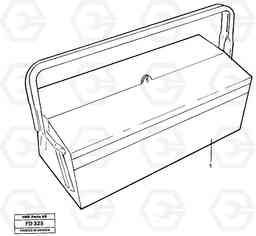 16523 Toolbox EW150 ?KERMAN ?KERMAN EW150 SER NO - 318, Volvo Construction Equipment