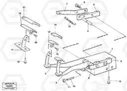 35737 Pedal valve with foot rest EW150 ?KERMAN ?KERMAN EW150 SER NO - 318, Volvo Construction Equipment