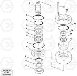 30339 Slewing brake EW150 ?KERMAN ?KERMAN EW150 SER NO - 318, Volvo Construction Equipment