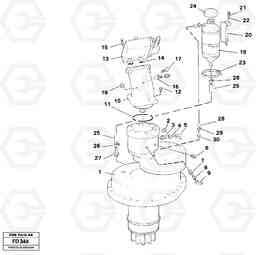 67903 Slewing gear box, compl. EW150 ?KERMAN ?KERMAN EW150 SER NO - 318, Volvo Construction Equipment