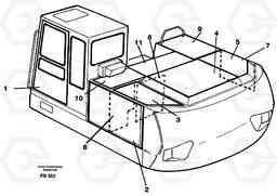 33649 Doors, hatches EW150 ?KERMAN ?KERMAN EW150 SER NO - 318, Volvo Construction Equipment