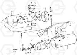 16521 Heater, diesel EW150 ?KERMAN ?KERMAN EW150 SER NO - 318, Volvo Construction Equipment