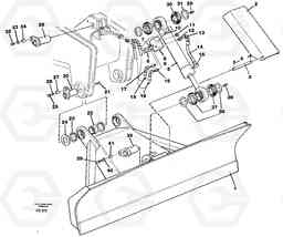 27122 Dozer blade,front 2,5 and 2,6 m EW150 ?KERMAN ?KERMAN EW150 SER NO - 318, Volvo Construction Equipment