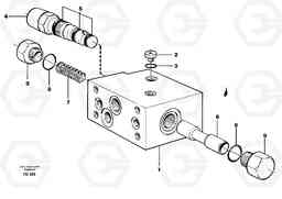 28006 Valve,crawlerbrake EW150 ?KERMAN ?KERMAN EW150 SER NO - 318, Volvo Construction Equipment