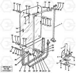 26866 Front window EC620 ?KERMAN ?KERMAN EC620 SER NO - 445, Volvo Construction Equipment