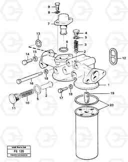 59422 Oil filter EC620 ?KERMAN ?KERMAN EC620 SER NO - 445, Volvo Construction Equipment