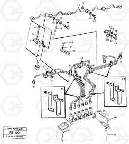 61328 Fuel lines, injectors EC620 ?KERMAN ?KERMAN EC620 SER NO - 445, Volvo Construction Equipment