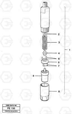 65514 Injector EC620 ?KERMAN ?KERMAN EC620 SER NO - 445, Volvo Construction Equipment