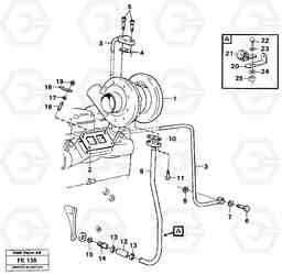 68151 Turbocharger with fitting parts EC620 ?KERMAN ?KERMAN EC620 SER NO - 445, Volvo Construction Equipment