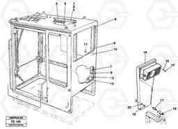 33124 Air duct Cab EC620 ?KERMAN ?KERMAN EC620 SER NO - 445, Volvo Construction Equipment