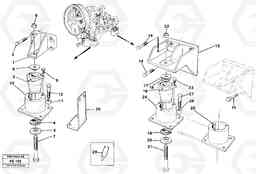 27339 Engine mounting EC620 ?KERMAN ?KERMAN EC620 SER NO - 445, Volvo Construction Equipment