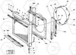 12179 Radiator with fitting parts EC620 ?KERMAN ?KERMAN EC620 SER NO - 445, Volvo Construction Equipment