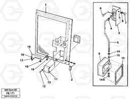 33115 Door Rh front EC620 ?KERMAN ?KERMAN EC620 SER NO - 445, Volvo Construction Equipment