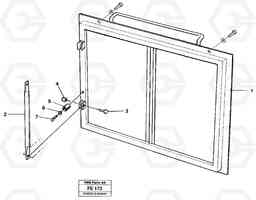 30351 Hatch Lh front EC620 ?KERMAN ?KERMAN EC620 SER NO - 445, Volvo Construction Equipment