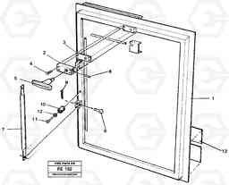 33111 Hatch Rh EC620 ?KERMAN ?KERMAN EC620 SER NO - 445, Volvo Construction Equipment