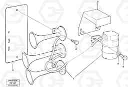 16507 Compressor horn EC620 ?KERMAN ?KERMAN EC620 SER NO - 445, Volvo Construction Equipment