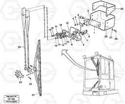 7963 Windscreen wiper, upper EC620 ?KERMAN ?KERMAN EC620 SER NO - 445, Volvo Construction Equipment