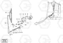 7964 Windscreen wiper, lower EC620 ?KERMAN ?KERMAN EC620 SER NO - 445, Volvo Construction Equipment