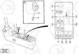 104805 Engine control panel EC620 ?KERMAN ?KERMAN EC620 SER NO - 445, Volvo Construction Equipment