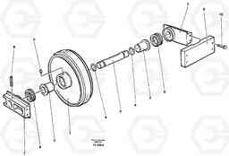 41414 Front idler EC620 ?KERMAN ?KERMAN EC620 SER NO - 445, Volvo Construction Equipment