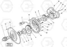 52879 Track gear boxes EC620 ?KERMAN ?KERMAN EC620 SER NO - 445, Volvo Construction Equipment