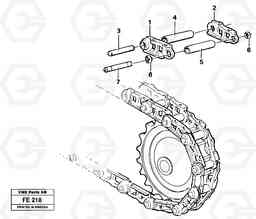 37907 Track chain EC620 ?KERMAN ?KERMAN EC620 SER NO - 445, Volvo Construction Equipment