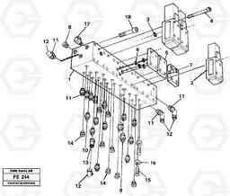 59427 Control valve block EC620 ?KERMAN ?KERMAN EC620 SER NO - 445, Volvo Construction Equipment