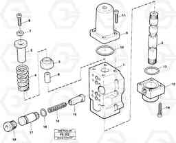 4926 Four-way valve EC620 ?KERMAN ?KERMAN EC620 SER NO - 445, Volvo Construction Equipment