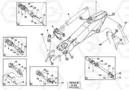 26426 Backhoe dipper incl. connections, 3.0 m EC620 ?KERMAN ?KERMAN EC620 SER NO - 445, Volvo Construction Equipment