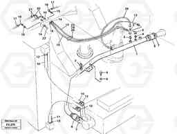 52884 Hydraulic system, return lines EC620 ?KERMAN ?KERMAN EC620 SER NO - 445, Volvo Construction Equipment