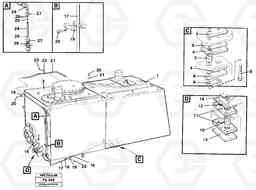 34303 Fuel tank with fitting parts EC620 ?KERMAN ?KERMAN EC620 SER NO - 445, Volvo Construction Equipment