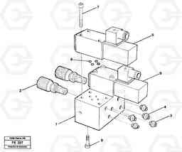 26706 Control block for end position damp EC620 ?KERMAN ?KERMAN EC620 SER NO - 445, Volvo Construction Equipment