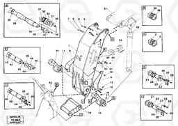 104401 Dipper arm for face shovel equipment incl connections EC620 ?KERMAN ?KERMAN EC620 SER NO - 445, Volvo Construction Equipment