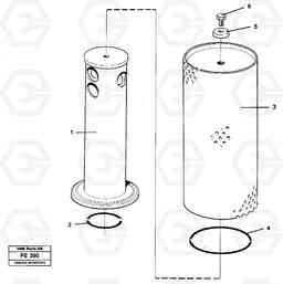 28579 Return strainer EC620 ?KERMAN ?KERMAN EC620 SER NO - 445, Volvo Construction Equipment