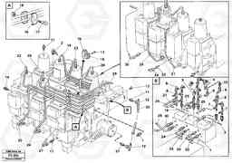 31256 Main valve assembly, tubes, fittings EC620 ?KERMAN ?KERMAN EC620 SER NO - 445, Volvo Construction Equipment