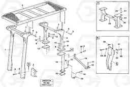 36101 Protection over drivers cab, elevation kit 605 mm EC620 ?KERMAN ?KERMAN EC620 SER NO - 445, Volvo Construction Equipment